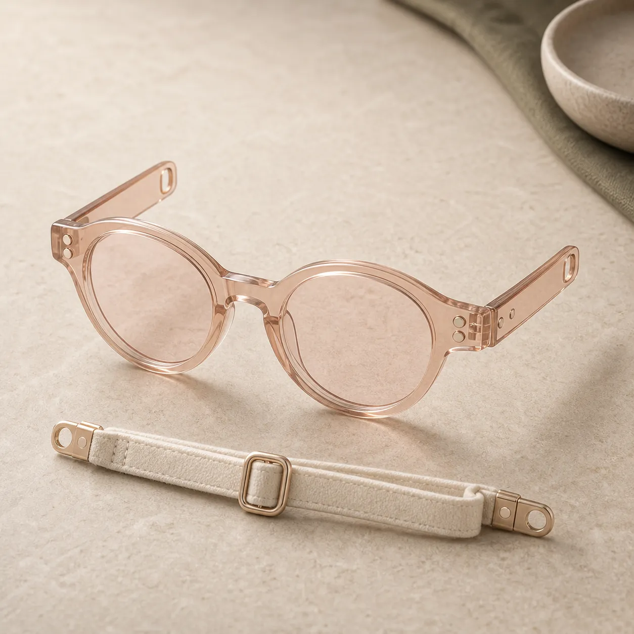 Blush Atelier cat eyewear product mockup